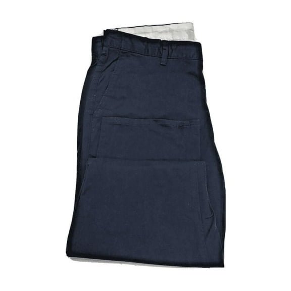 Calvin Klein Men's Casual Stretch Chino Straight Slim Fit Pant, Navy, 30x30