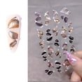 thumbnail image 1 of FcBaudy Nail Stickers for Nail Art,Nail Stickers for Women Nail Sticker Embossed Nail Sticker 5D Embossed Three-dimensional Ribbon Nail Makeup brush, 1 of 2