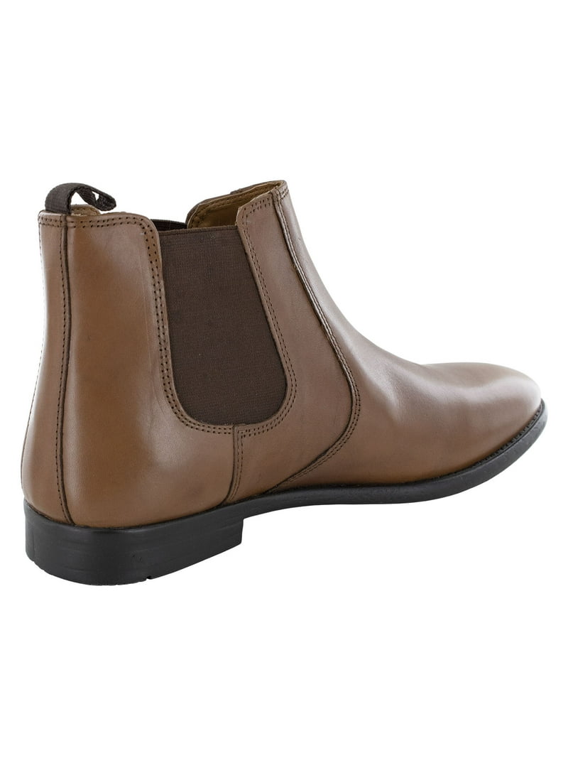 Franco Fortini Mens Trevor Chelsea Leather Ankle Boot Shoes  display picture 2