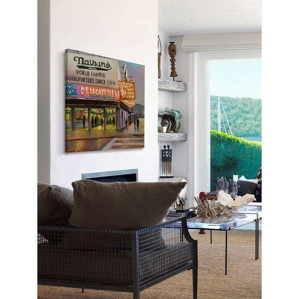 Marmont Hill "Nathans" by Rick Novak Painting Print on Wrapped Canvas