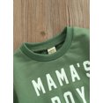 thumbnail image 4 of Licupiee Toddler Baby Boy Crewneck Sweatshirt Mama's Boy Long Sleeve Pullover Casual Sweater Fall Clothes, 4 of 6