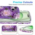 thumbnail image 4 of Allytechgroup Magnetic Case for iPhone 16 Plus, Screen & Camera Defense Support Wireless Charging Slim Fit for Women Girls Shockproof Protective Back Cover for iPhone 16 Plus, E, 4 of 7