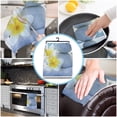 thumbnail image 4 of Towel Wipe Things House Kitchen For Utensils Dishcloth Towels Hand Cloths Cleaning Microfiber Ocean Tropical Flowers Sts Zen, 4 of 6