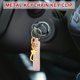 thumbnail image 5 of Uxcell 6 Pcs Clip de llavero de metal con broche de langosta giratorio, anillo de liberación rápida, ganchos de apertura doble desmontables, 5 of 6