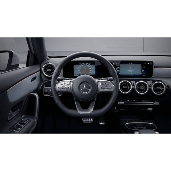 PcProfessional Screen Protector (Set of 2) for 2019 2020 Mercedes Benz A Class A220 A220 4Matic Dual 7 inch Infotainment Touch Screen Display Anti Glare Anti Scratch Filters UV