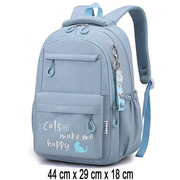 Mochila Para Escuela Primaria, Primaria, Secundaria, Para Adolescentes, Teñidas, Resistentes, Duraderas, Regalos De Viaje, 15,7 Pulgadas | En Línea