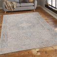 thumbnail image 1 of LaDole Rugs 3x10 Living Room Runner Premium Cotton Washable Area Rug | Traditional Home Decor Boho Carpet For Hallway, Entrance, Balcony |Ivory Multicolor, 1 of 5