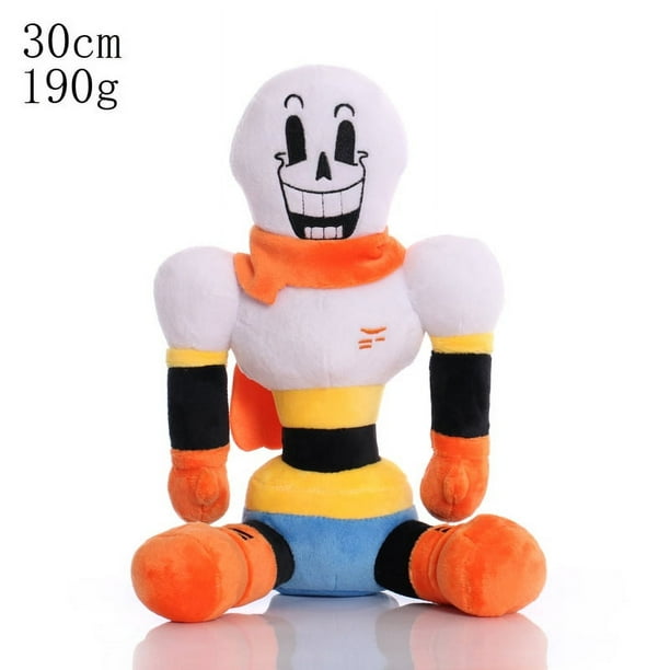Juguetes de peluche Undertale Sans para niños, muñeco de peluche de 20-30cm, música de papiro, Ootopus, Alphys, Frisk, regalos