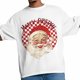 thumbnail image 3 of Camisetas gráficas informales de manga corta para hombre con texto "Feliz Navidad, Papá Noel", 3 of 8