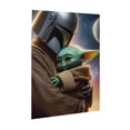 thumbnail image 2 of Rompecabezas de madera Baby Yoda: adecuado para niños adultos, rompecabezas para niños y niñas, juguetes de juego de entretenimiento con rompecabezas., 2 of 8