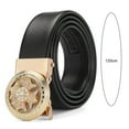 thumbnail image 2 of CSChome Ceinture Homme Rotative Boucle Automatique Réglable Ceinture Homme en Faux Cuir Accessoires de Mode, 2 of 7