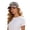 Coffee, variant on Unisex Outdoor Sun Visor Hat with Fashion Printed Design and Adjustable Brim Cap for Sports and Casual Wear Versatile Seasonal Accessory