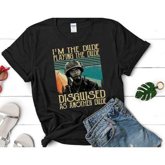I'm The Dude Playing The Dude Disguised As Another Dude Vintage T Shirt