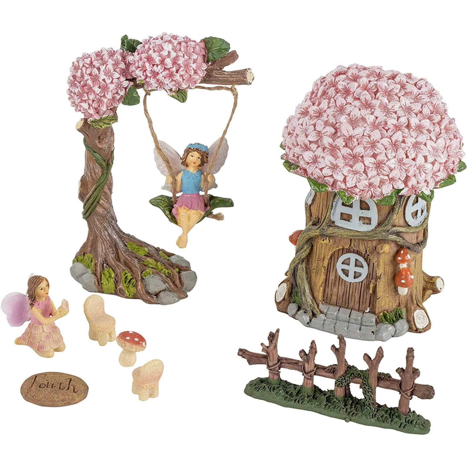 Miniature Dollhouse FAIRY GARDEN Accessories ~ TINY Wood Bucket with Eggs ~ NEW 