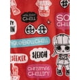 thumbnail image 2 of Girl's Holiday L.O.L. Surprise! Raglan Long Sleeve Top and Minky Jogger Pant, 2-Piece Pajama Set (Little Girls & Big Girls), 2 of 2