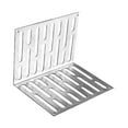 thumbnail image 2 of CoudarTitie Corner floor drain, stainless steel, efficient, rust-proof, L-shaped, side drain 15cmx11cmx11cm, 2 of 9