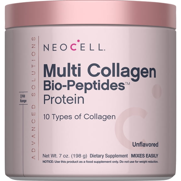 NeoCell Multi Collagen Powder for Bone & Joint Health - 7 oz UnFlavored