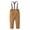 Caramel, variant on StylesILove Toddler Little Boy Classic Chino Pants with Suspenders(Caramel, 80/1-2 Years)