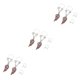 thumbnail image 1 of Minnieouse 2Pcs Red Cherry Fruit Rhinestone Stainless Nipplering Steel Type1, 1 of 1