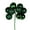 Emerald, variant on Vickerman 12" Pink Ball Ornament Christmas Pick, 4 per set