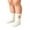 White, variant on ManxiVoo Premium Thermal Coral Fleece Socks for Women Extra Thick Non-Slip Bottom Gripper Socks Ideal for Recovery and Home Wear Black