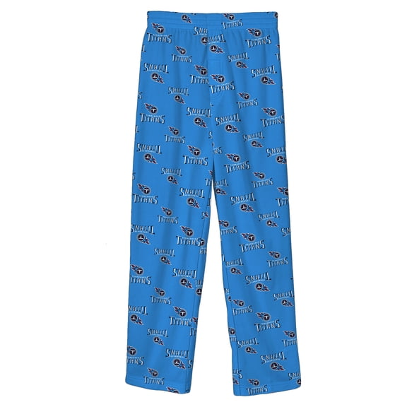 Youth Outerstuff Light Blue Tennessee Titans Printed Pajama Pants