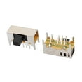 thumbnail image 2 of 10Pcs 3 Posición 8P 2P3T Montaje en Panel Micro Interruptor Deslizante Interruptor de Retención, 2 of 2