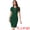 Green, variant on DARING DIVA Work Business Square Neck Color Block Bodycon Sheath Dresses XL Navy Blue