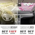 thumbnail image 4 of Hello Kitty Car Windshield Sun Shade, Foldable Sunshade for Car Truck SUV-Blocks UV Rays Sun Visor Protector, Keeps Your Vehicle Cool, 4 of 8