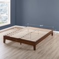 thumbnail image 5 of Crown Comfort Grand Solid Wood 12-inch Platform Bed Frame by  Espresso Queen, 5 of 5