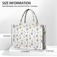 thumbnail image 3 of Large Capacity Tote Bag,Fairy Tale Princess Pattern Handbag Fashion Luxury Tote Bag,15.7"x13"x 5.1" Inches,Laptop Compatible, 3 of 6