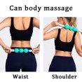 thumbnail image 5 of SHELLTON Fascia Muscle Roller - Cellulite Massager - Fascia Roller for Cellulite and Sore Muscles - Neck, Leg, Back, Body Roller Deep Tissue Massage Stick Tools - 3 Balls Size Version, 5 of 7