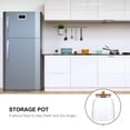 thumbnail image 4 of 1Pc Pot de Stockage Transparent Pratique Récipient de Stockage Scellé Pot de Stockage Vide, 4 of 8