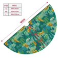 thumbnail image 3 of Lsque Jungle Leopard Print Christmas Tree Skirt, Tree Skirt with Ties or Velcro, Perfect for Holiday Decorations, Halloween, and New Year-30", 3 of 7
