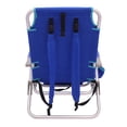 2Pack Mainstays Reclining Beach & Event Backpack Chair with Cooler Bag Blue