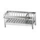 thumbnail image 1 of Soporte para esponja de fregadero, toallero, organizador de esponja para platos desmontable, acero inoxidable Plata, 1 of 9