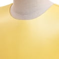 thumbnail image 6 of Girls Sleeveless Flower Girl Dress, Princess Party Gown with Sequin Waist and Tulle Flower Hem, Junior Bridesmaid Wedding Birthday Celebration Dress, Formal Wear for Ages 2-12 Years Yellow 110, 6 of 9
