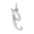thumbnail image 3 of Collier Pendentif Breloque Monogramme Lettre J en Argent Sterling 925, 3 of 8