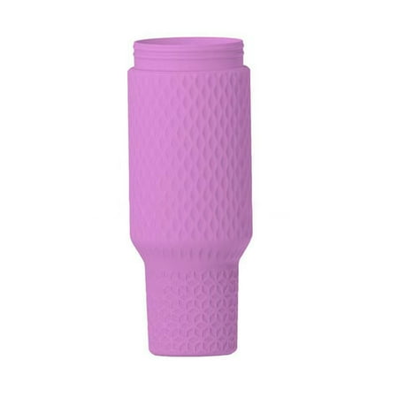 

Hzsb Silicone Cup Liner for 40 Oz Thermal Cups Reusable Thermal Insulation Food-Grade Drinkware Accessory for Parties Outdoors
