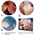thumbnail image 3 of Designart "Paradise of Plumeria Flowers IV" Floral Floater Framed Canvas Art Print, 3 of 7