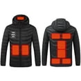 thumbnail image 3 of Sentmoon Jacket Winter Coats for Men Small Gifts for Women USB Intelligent Constant Temperature Heated Windproof Plus Size Coat for Men and Women Winter Heated Jacket Coat Fall and Winter, 3 of 7