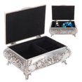 thumbnail image 2 of Rdeghly Jewelry Container, Zinc Alloy Jewelry Box, For Earrings Bracelets Necklaces Rings, 2 of 8