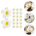 thumbnail image 4 of 20Pcs Plumeria Flower Hair Pins Delicate Flower Hair Clips Barrette for Women Girls, 4 of 7