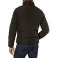 thumbnail image 3 of Adam Baker by AK Collection Men's 1602 Winter Puffer Coat Faux Fur Hooded Warm Coat - Black - XL, 3 of 4
