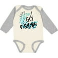 thumbnail image 3 of Inktastic Let's Go Fishing Boys or Girls Long Sleeve Baby Bodysuit, 3 of 5