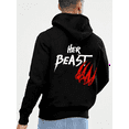 thumbnail image 2 of Her Beast/His Beauty Unisex Hoodie 2D S-5XL Unisex, 2 of 2