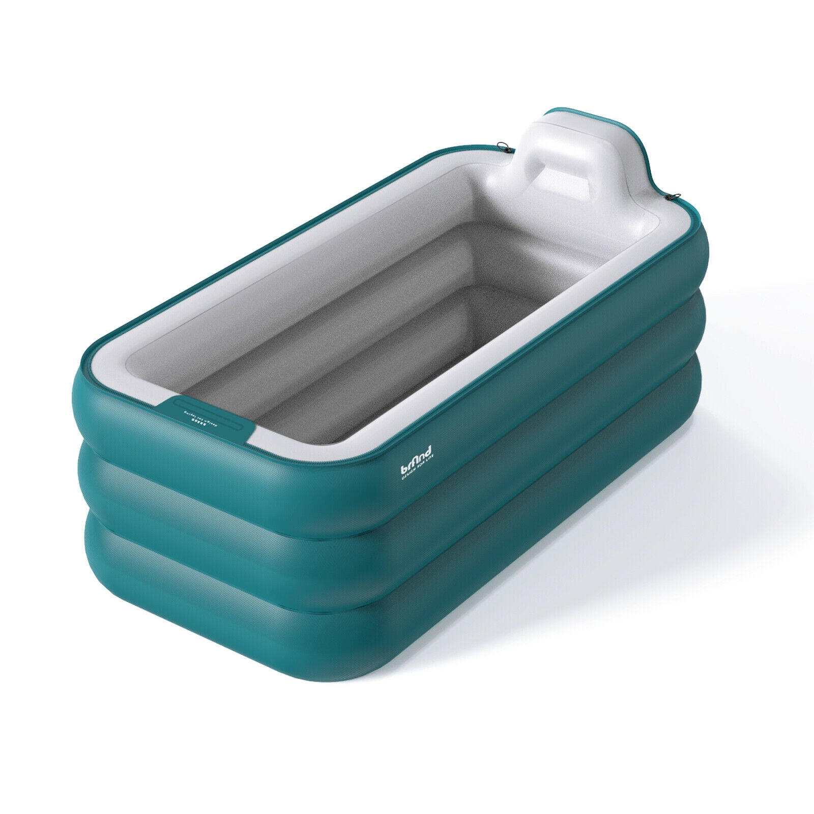 Oukaning 1.6m Folding Bathtub Inflatable Bath Tub for Adult Automatic