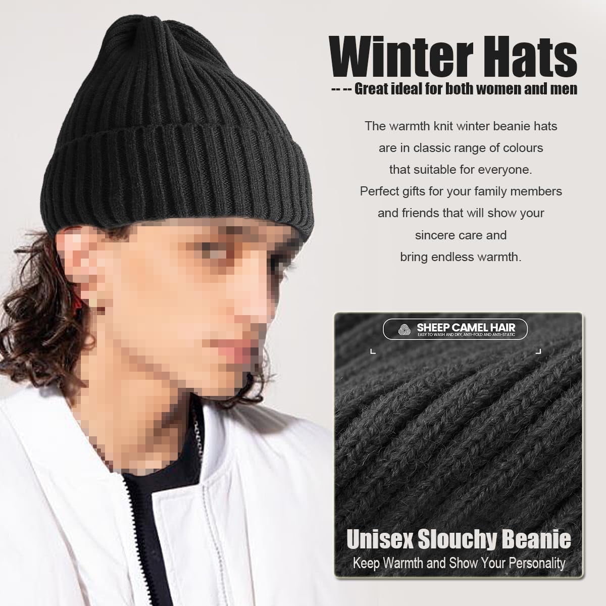 everyone beanie black エブリワン ビーニー ニット帽 everyone beanie black エブリワン ビーニー ニット帽