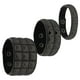 thumbnail image 5 of Pulsera punk,Pulseras góticas de cuero sintético para mujeres y hombres,Juego de 3 pulseras con remaches punk de 22 cm de largo,Conjunto de pulseras góticas negras,regalo de, 5 of 8