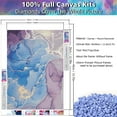 thumbnail image 6 of YALKIN Abstract 5D Diamond Painting Kits for Adults Kids Beginners DIY Full Round Drill Paint by Diamonds Kits for Home Wall Decor 11.8x15.7in, 6 of 6